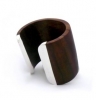 Kayoo Jewelry 'Bunga' Rosewood Bangle