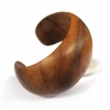 Kayoo Jewelry 'Jati' Teak Bangle