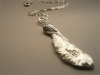 La Jewellery 'Sycamore Road' Recycled Silver Necklace