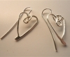 La Jewellery Recycled Silver 'Give Me Some Honey' Earrings