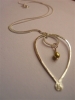 La Jewellery Recycled Silver 'Petit Bloom' Necklace