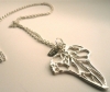 La Jewellery Recycled Silver 'Ivy' Art Necklace